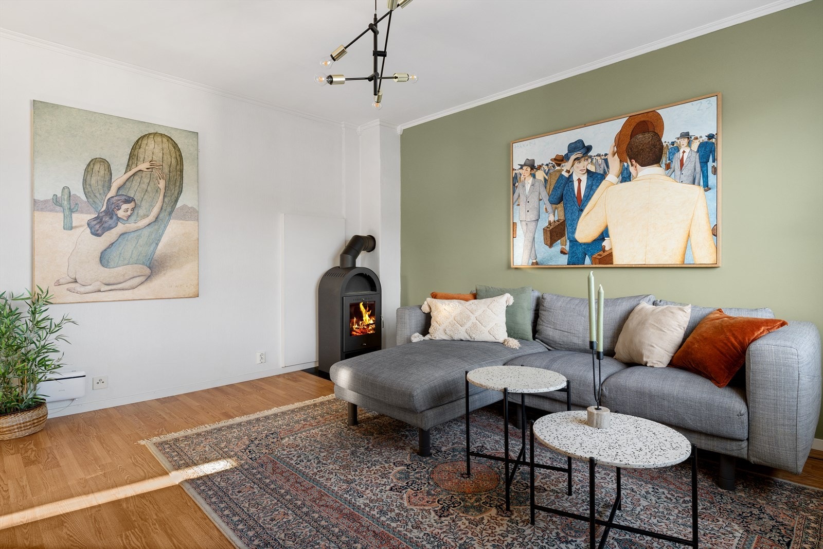 Tidsriktige fargevalg og god planløsning. Galleribilde