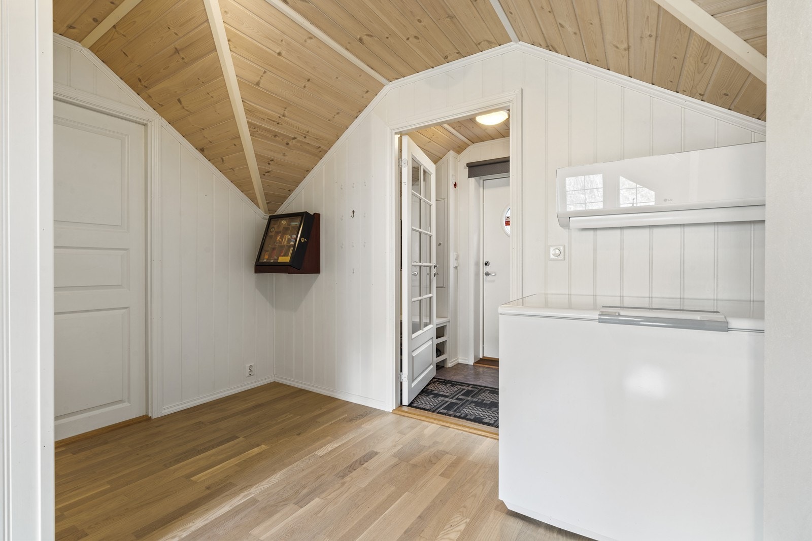 Inngang via loftsetasjen Galleribilde