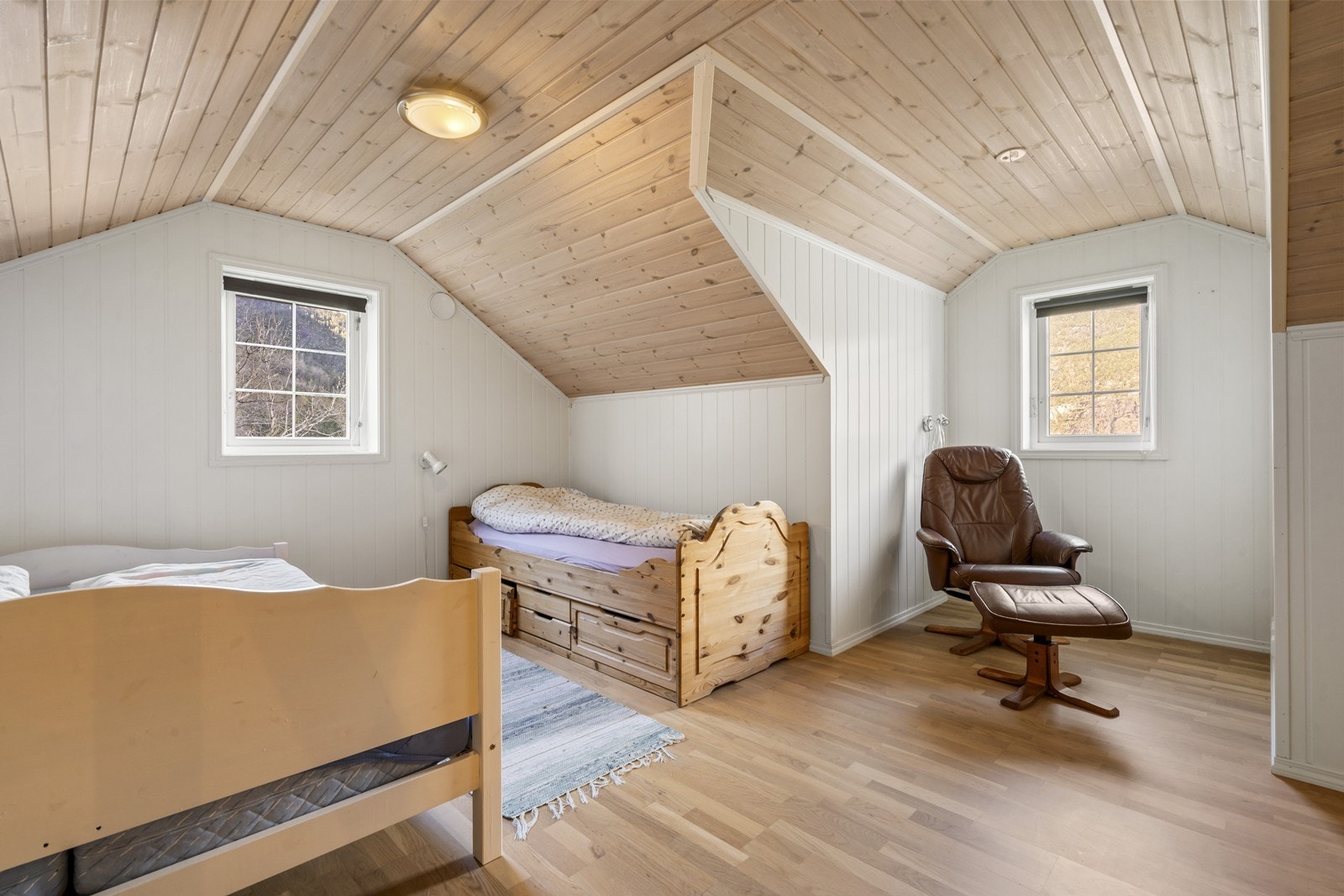 Soverom loft Galleribilde