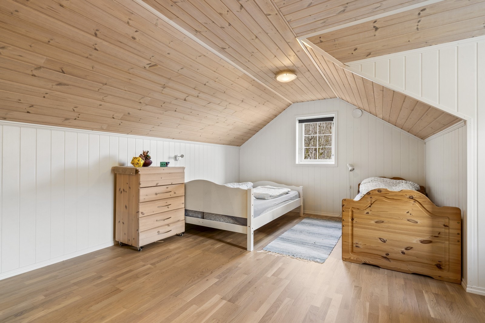 Soverom loft Galleribilde