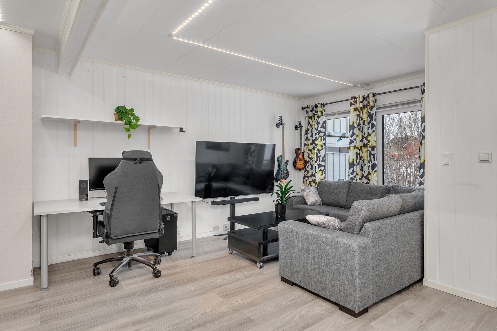 Koselig sofakrok i stuen Galleribilde