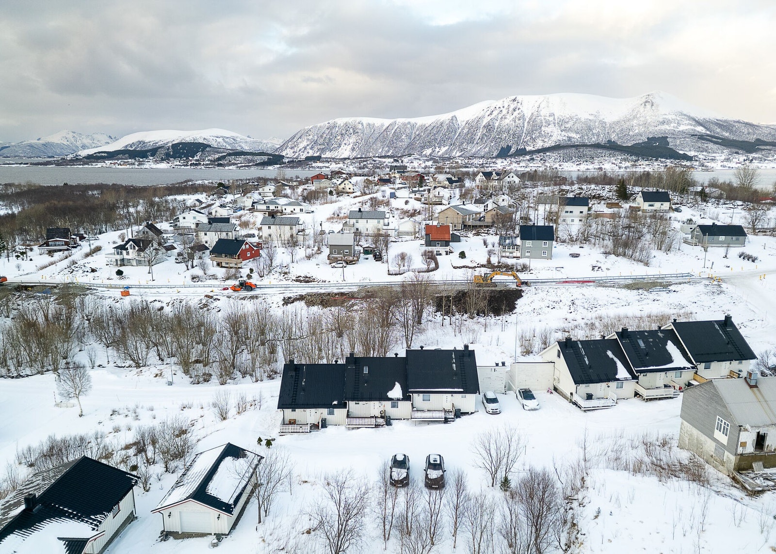 Eiendommen sett fra lufta Galleribilde