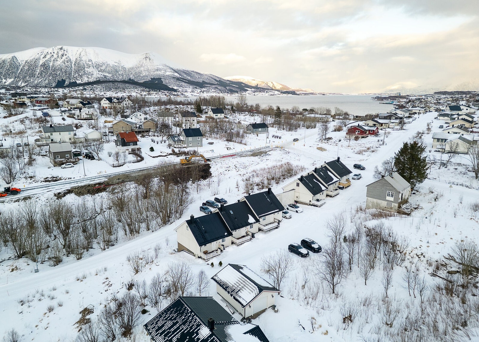 Eiendommen sett fra lufta Galleribilde