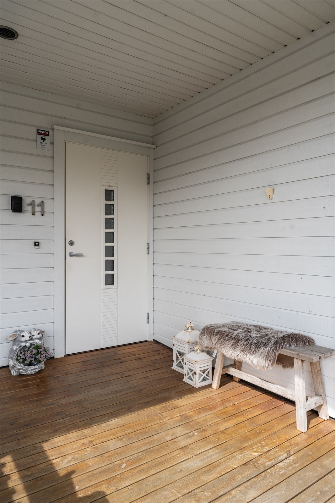 Overbygd inngangsparti Galleribilde