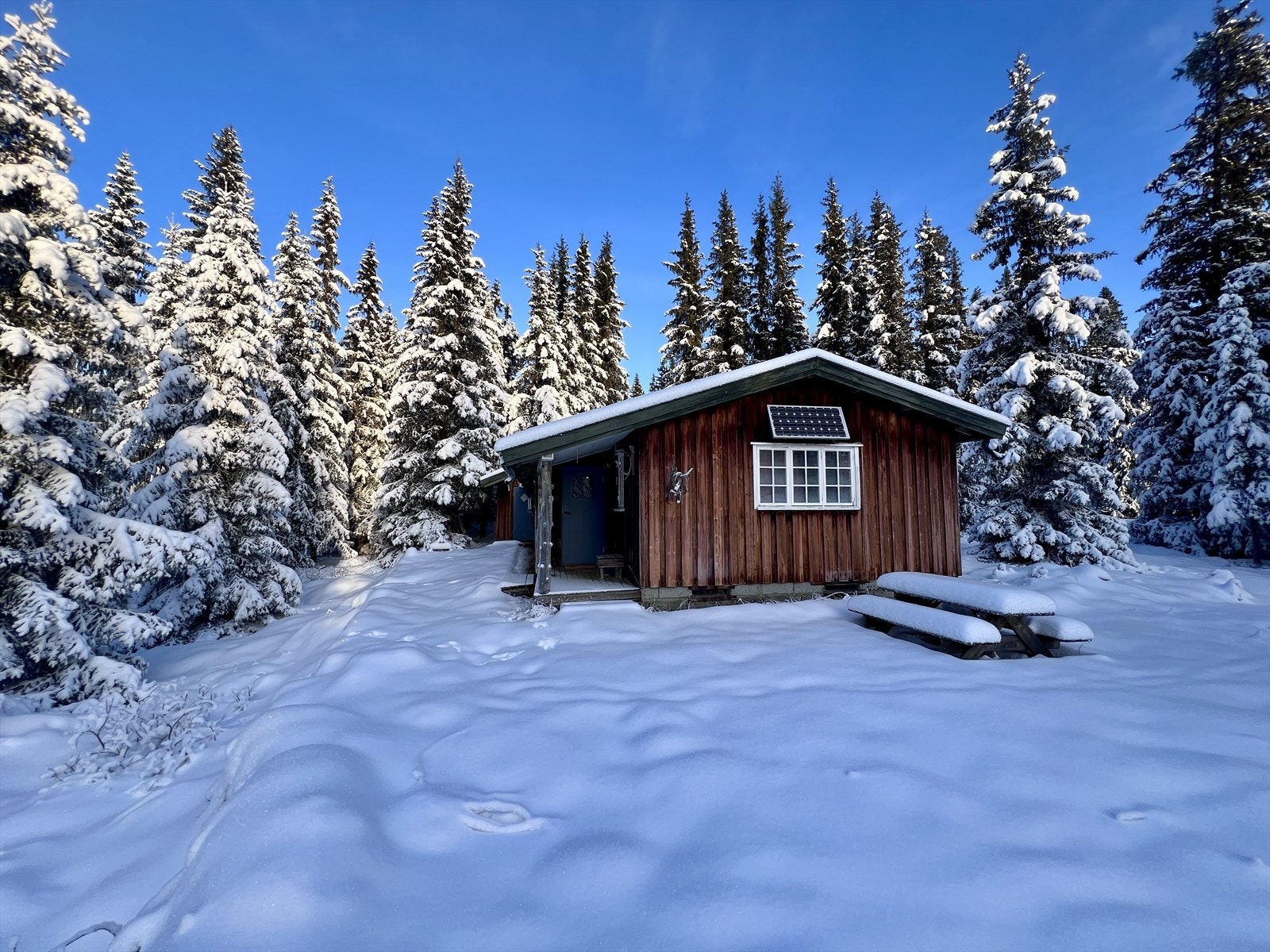 Vinterbilde tatt av eiendomsmegler Desember 2024 Galleribilde