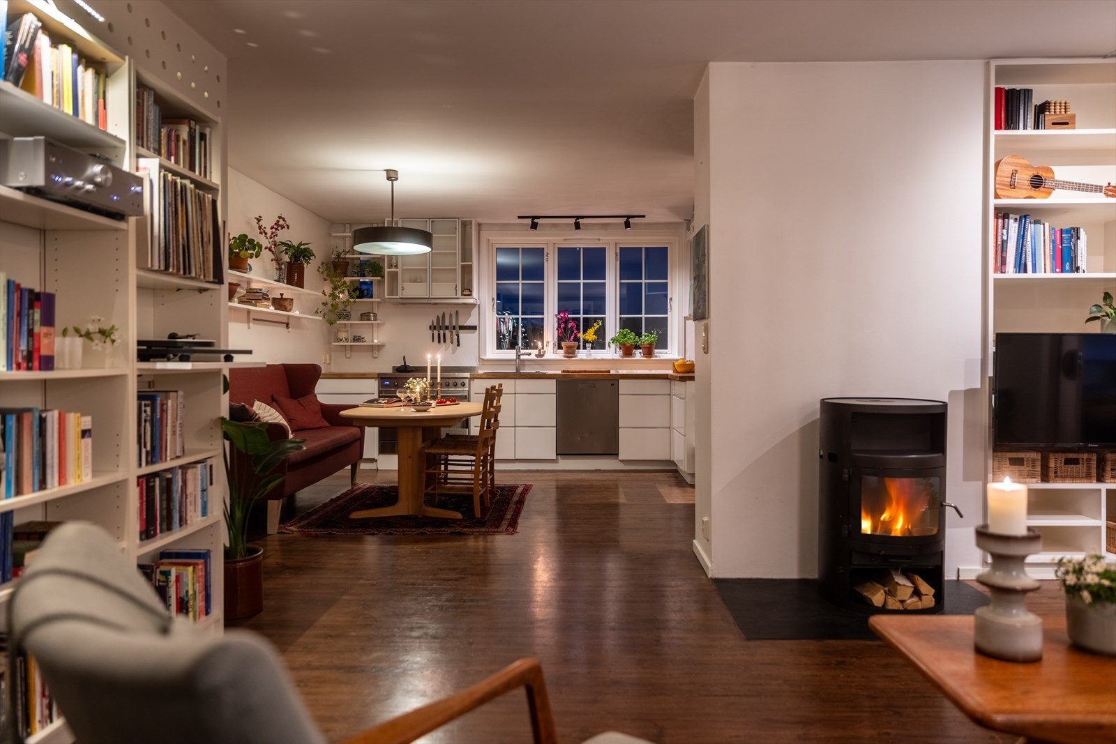 Kveldsstemning. Galleribilde