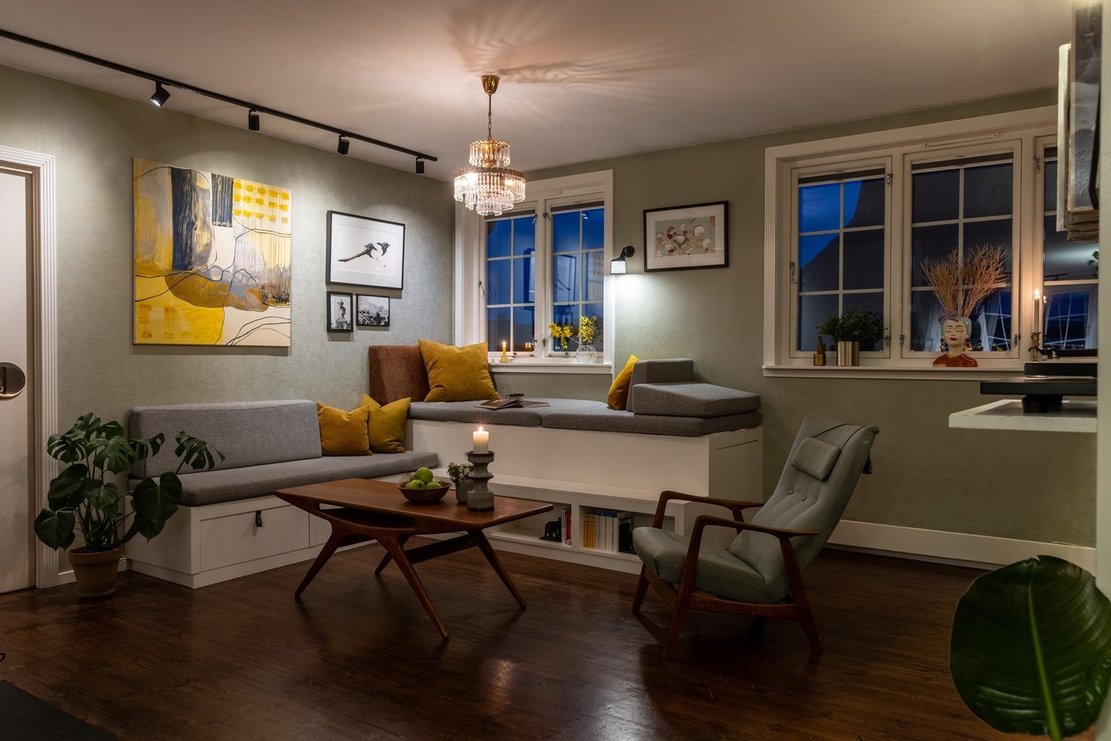 Kveldsstemning. Galleribilde