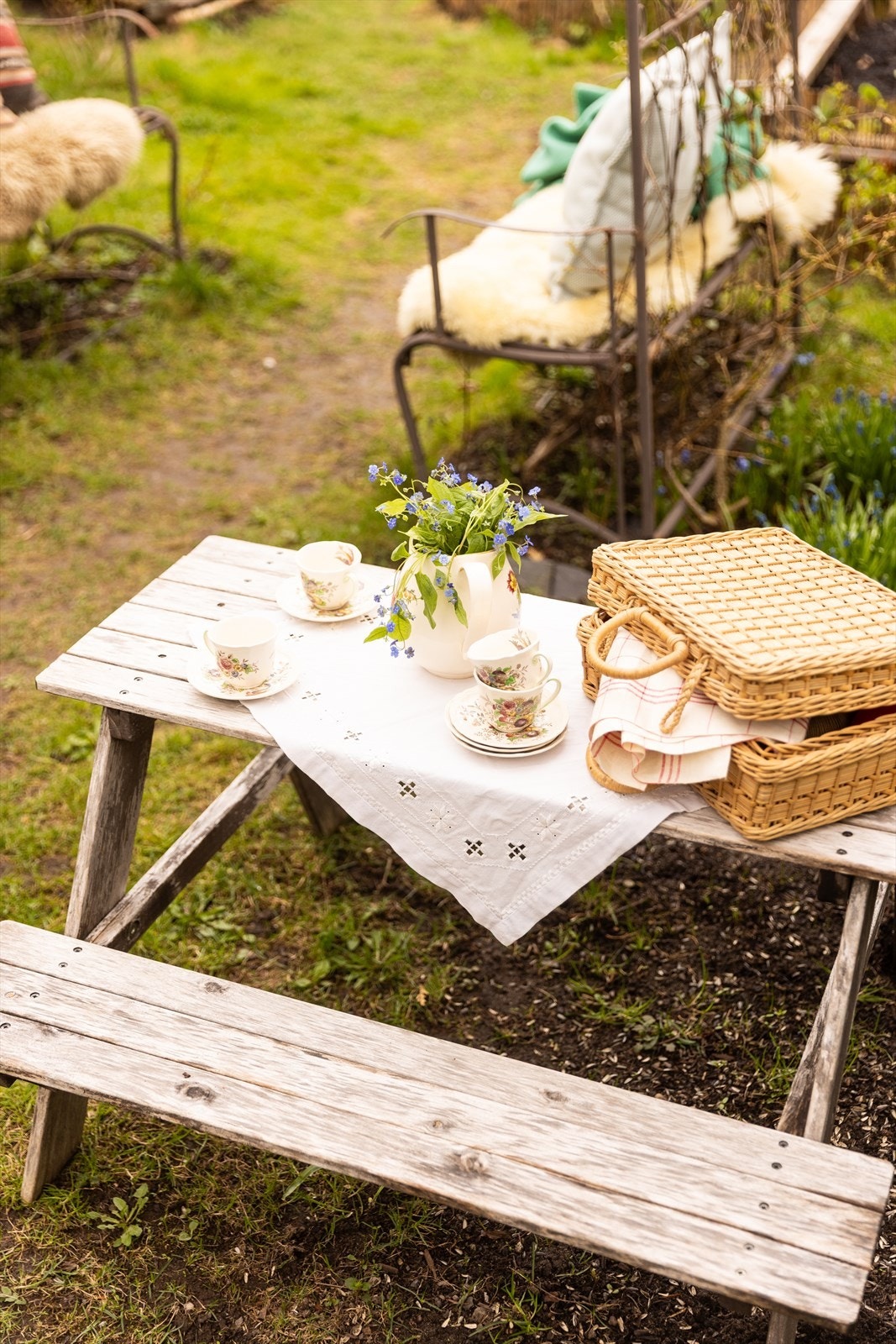 Detaljer | Hageidyll. Galleribilde