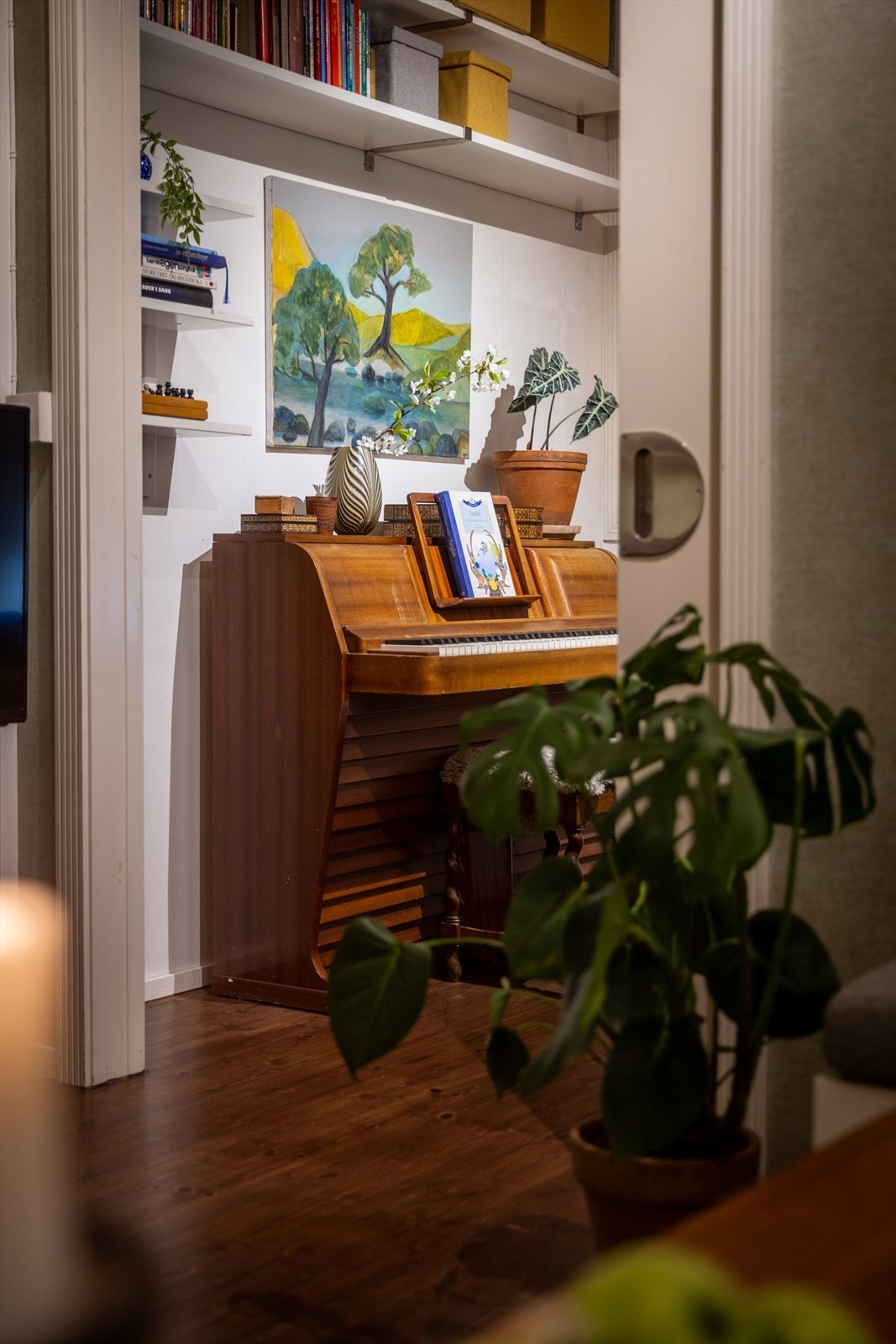 Kveldsstemning. Galleribilde