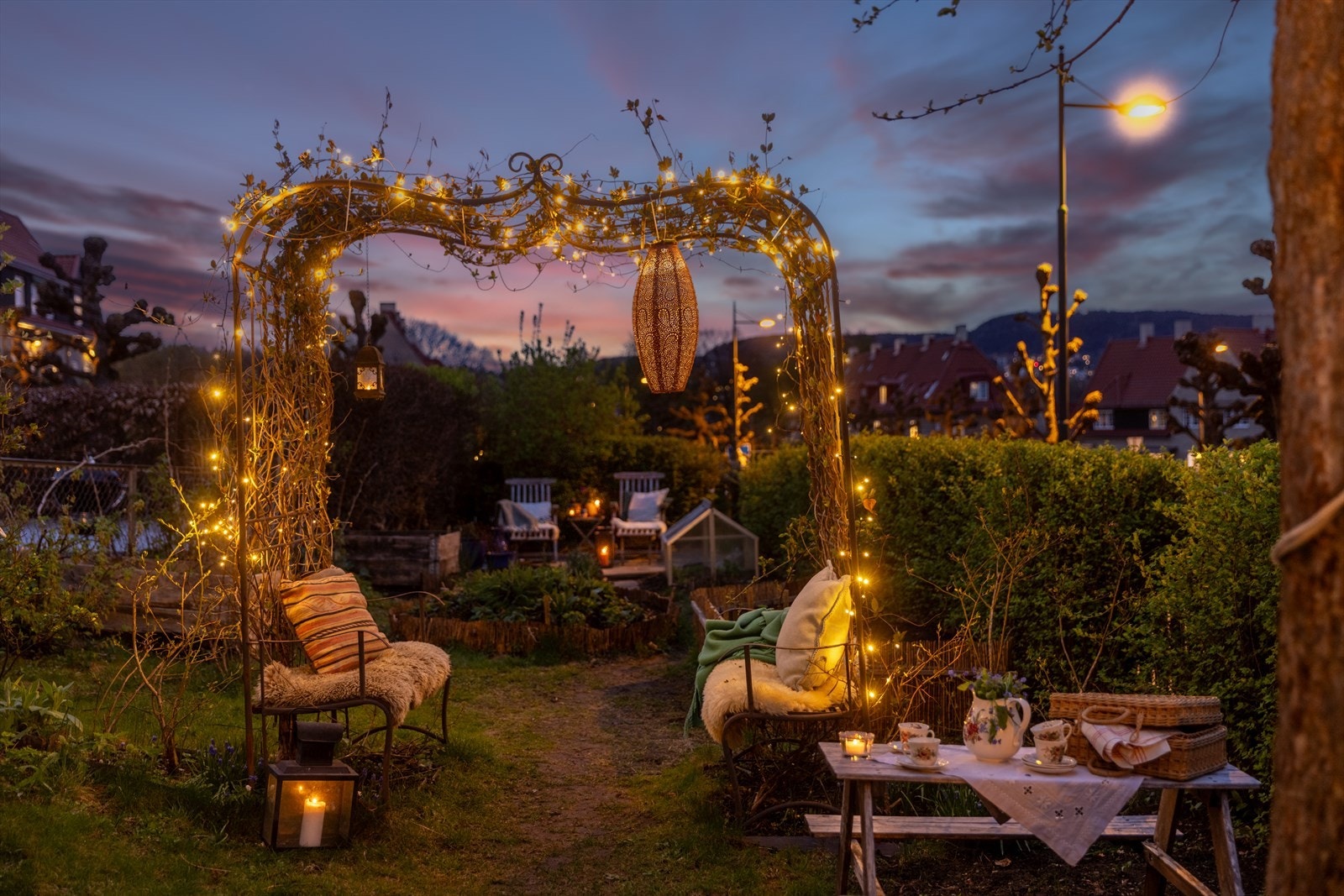 Kveldsstemning. Galleribilde