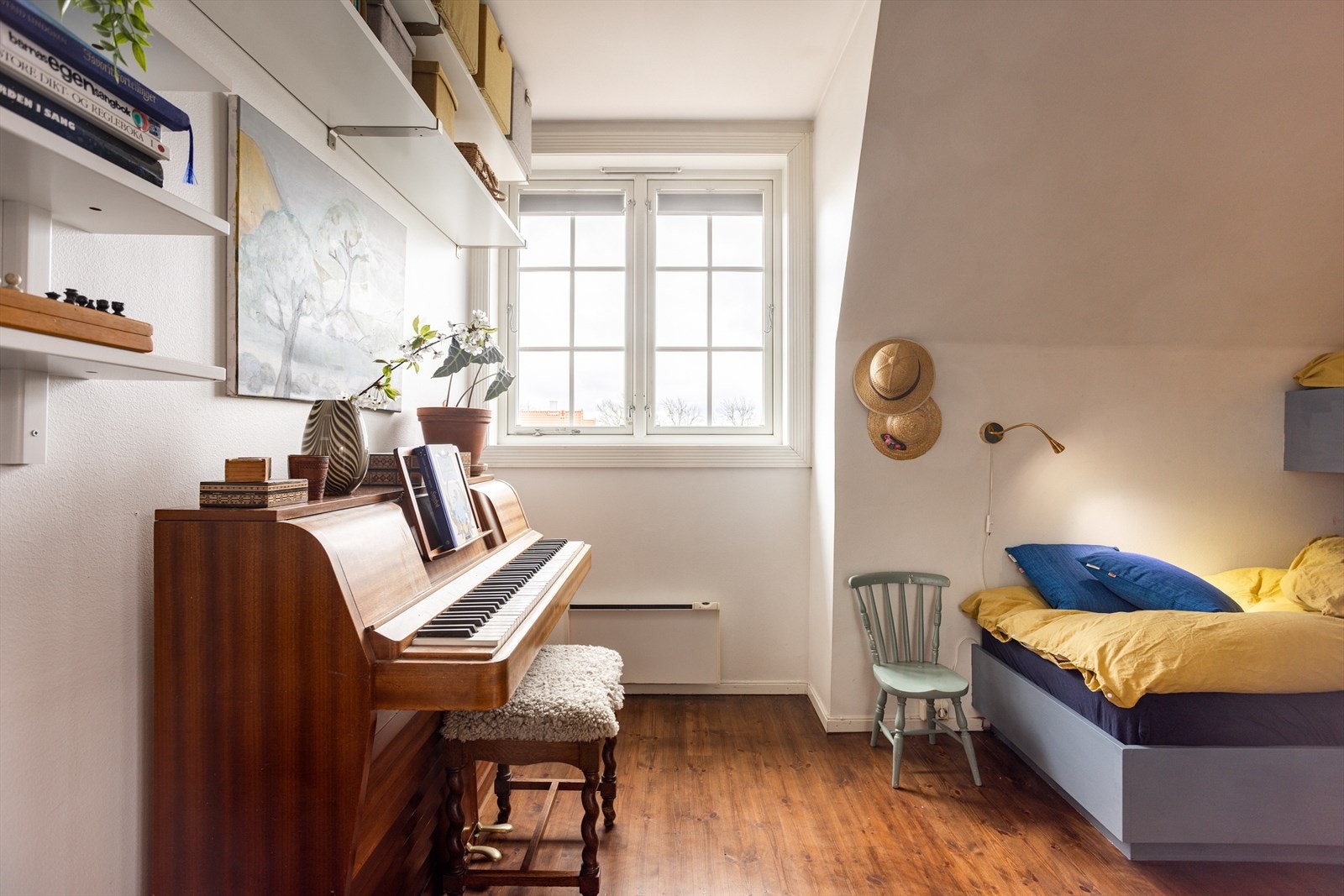 Rommet fungerer ypperlig som kontor, barnerom, gjesterom eller det man måtte ha behov for. Galleribilde