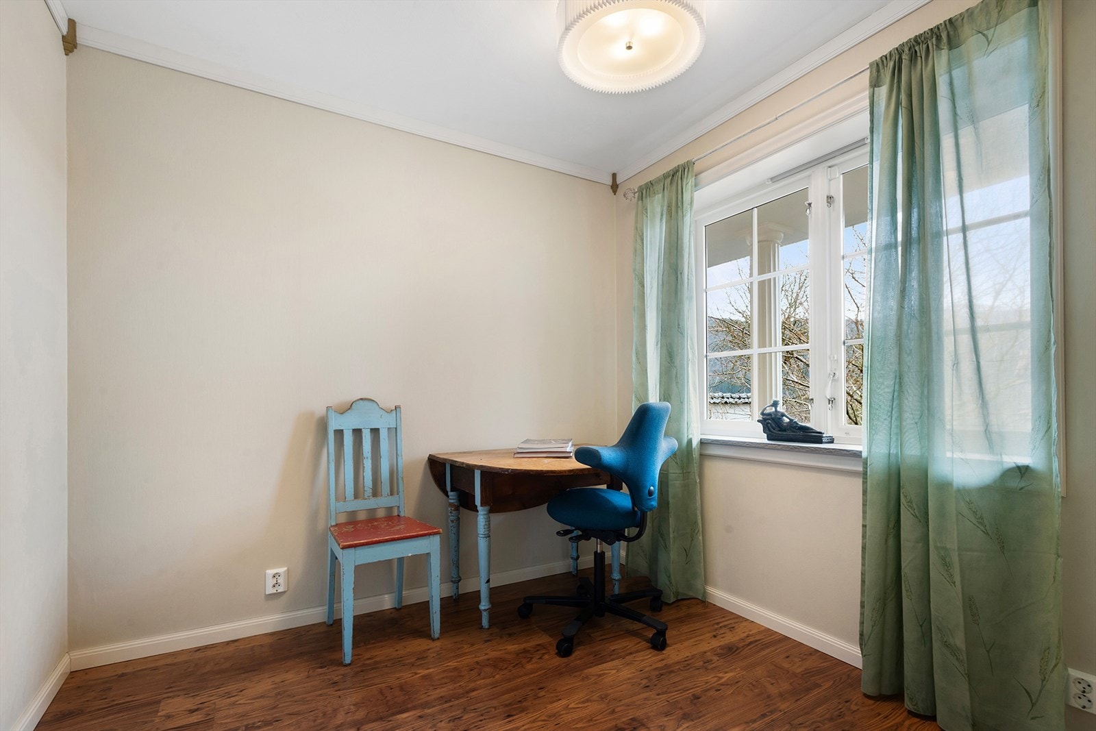 Dette er det minste soverommet som også har vært benyttet som kontor. Galleribilde