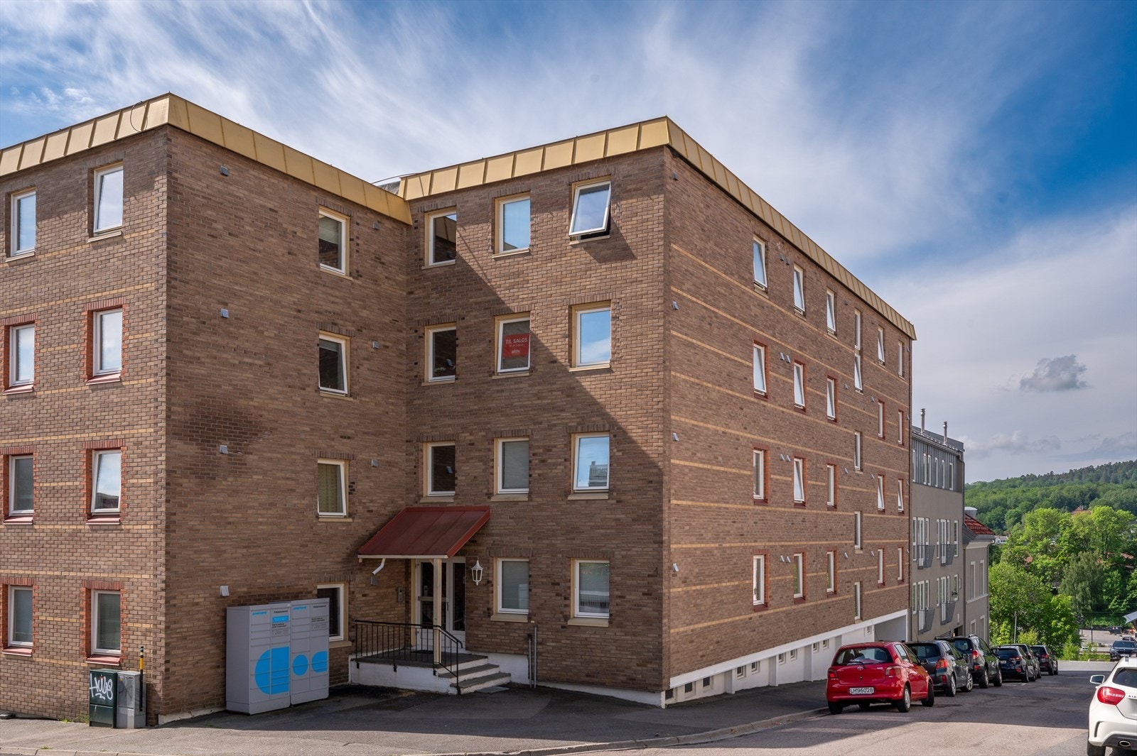 Inngangsparti. Leiligheten ligger i 3. etasje Galleribilde
