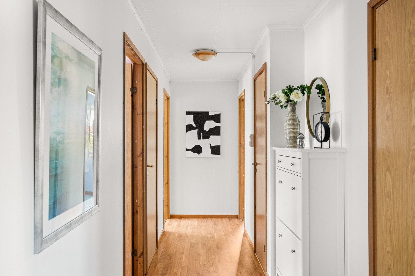 Gang ved soverommene Galleribilde