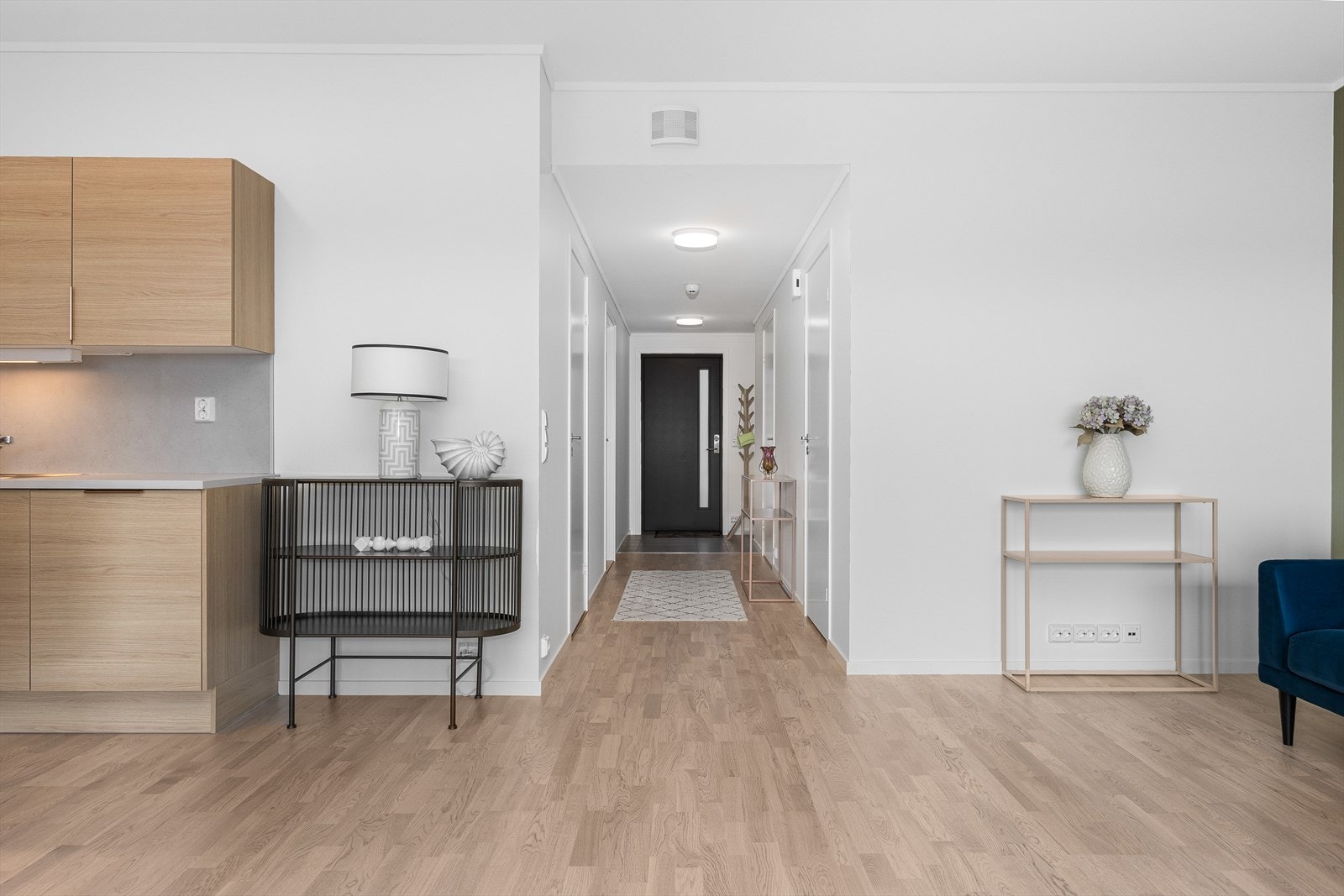 Gang med inngang til stor bod/teknisk rom. Galleribilde