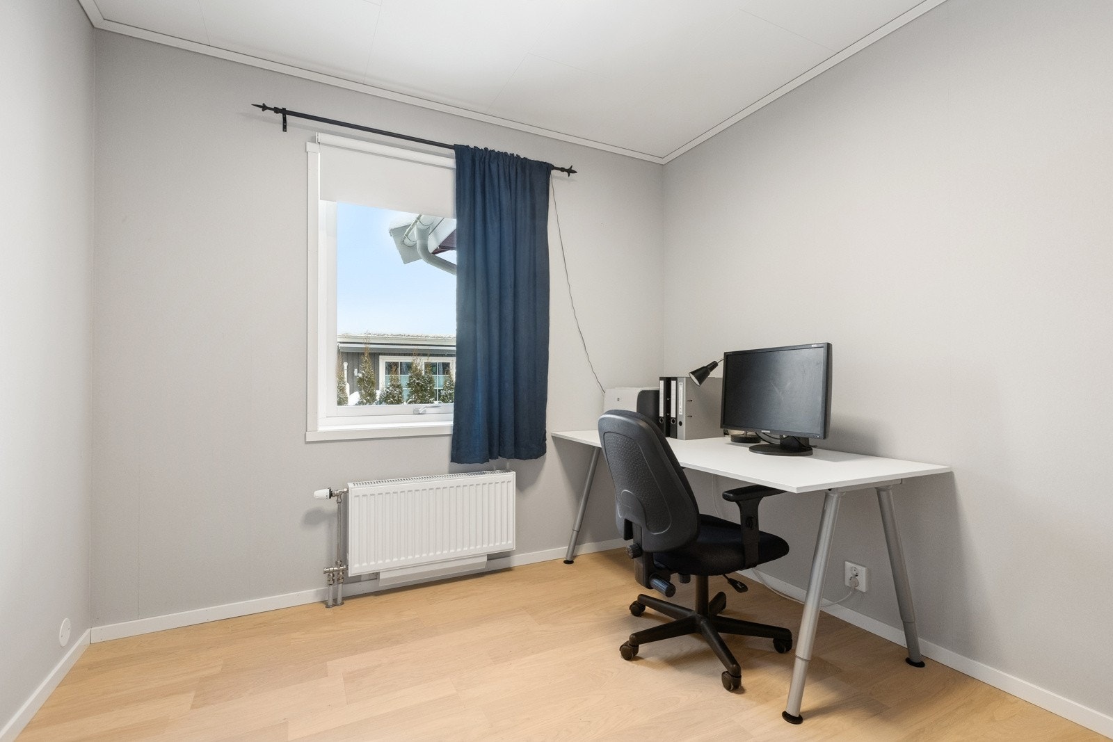 Soverommet bruket idag som et praktisk kontor. Galleribilde