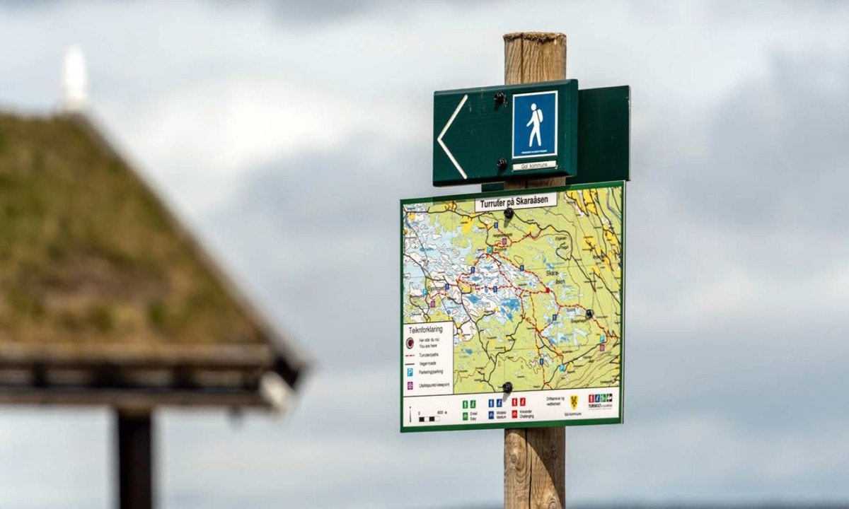 Skagahøgdi er et flott turområde også sommerstid, både til fots og med sykkel Galleribilde