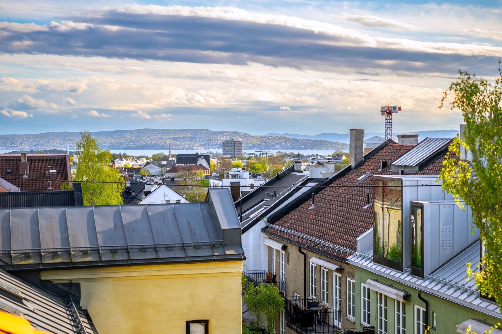 Fra terrassen har man fjordgløtt Galleribilde