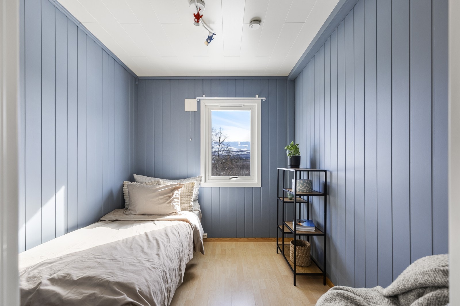 Dette er innredet som soverom på hovedplan. Galleribilde