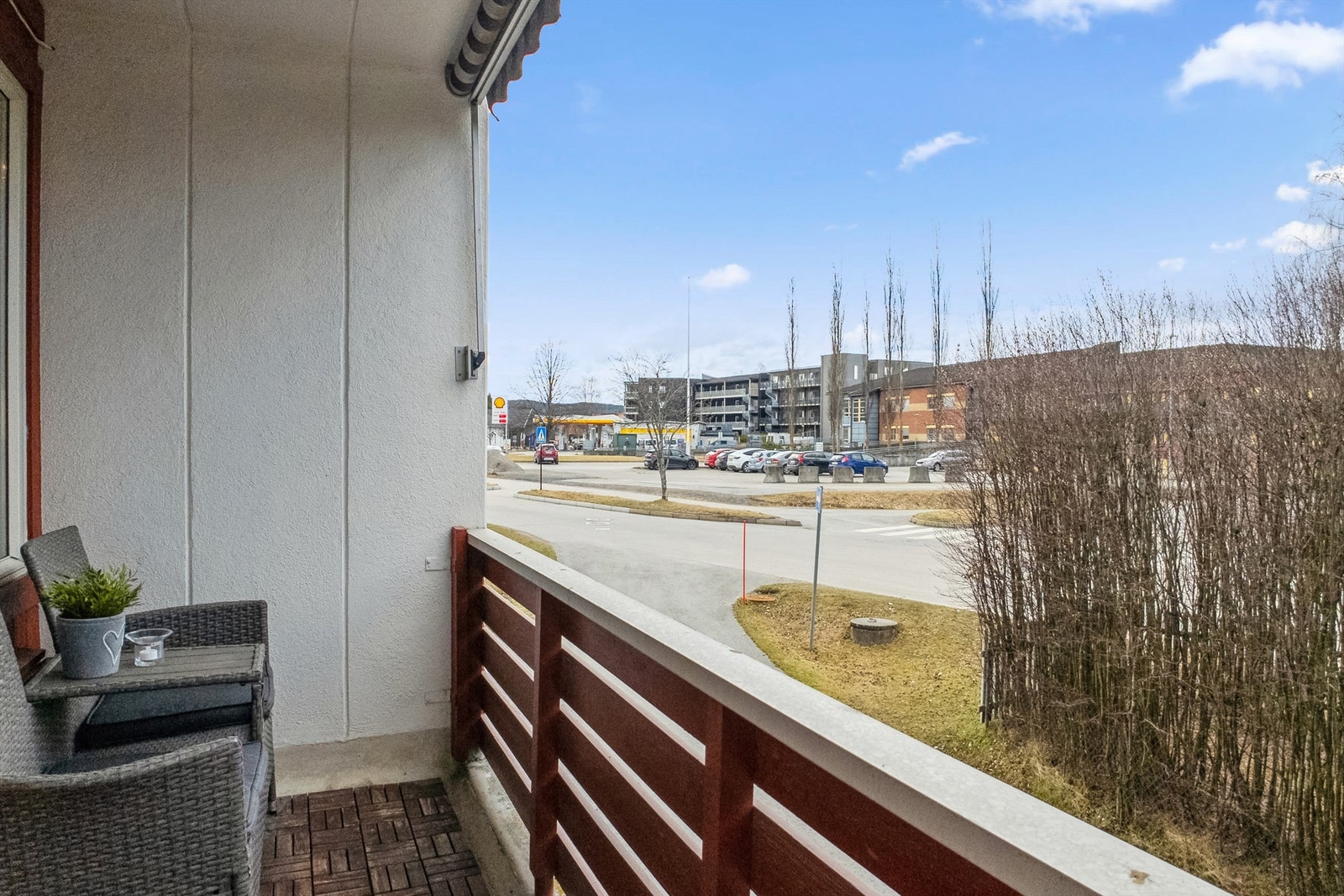 Utsynet fra balkongen Galleribilde