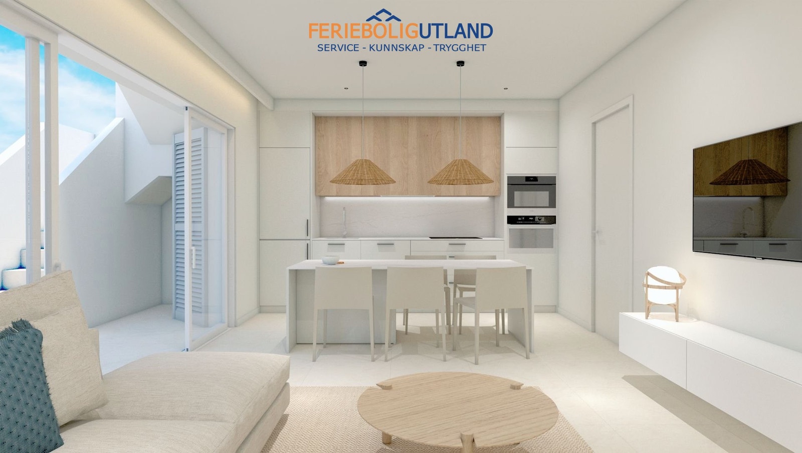 Leilighet (2. etasje) med takterrasse Galleribilde