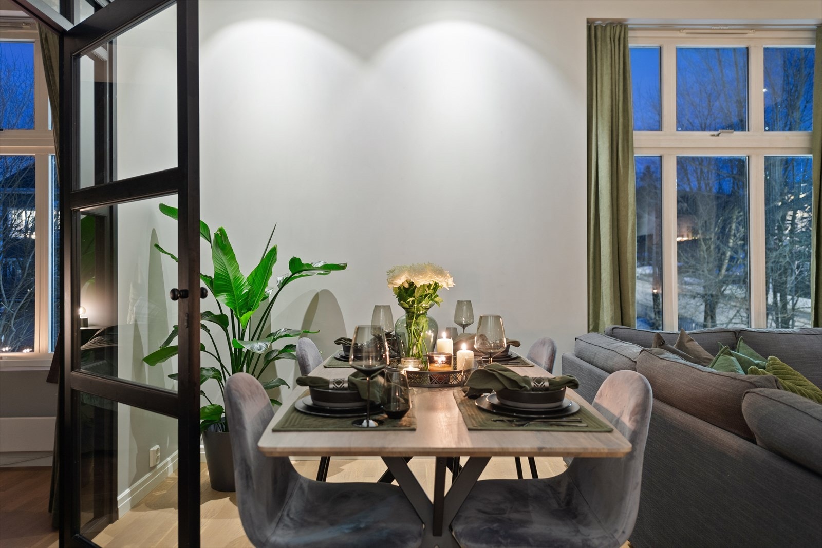 Her kan man invitere venner og familie til hyggelige lag! Galleribilde