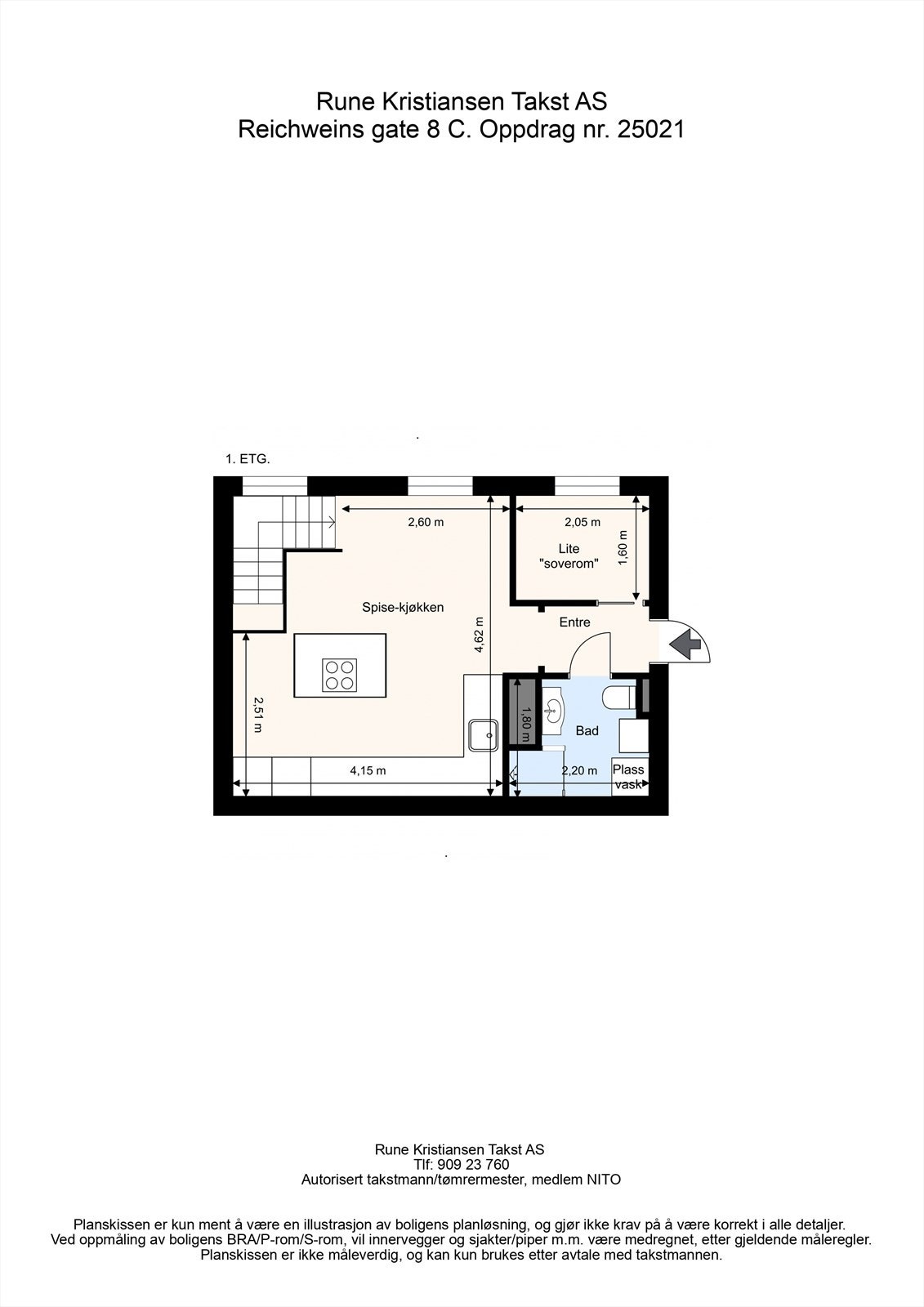 Plantegning 1.etasje. Galleribilde