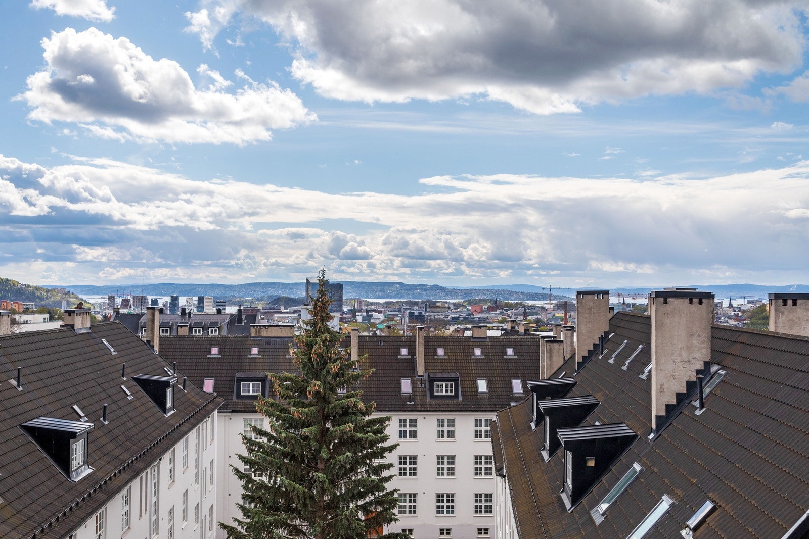 Fantastisk utsikt over byen og fjorden. Denne må bare oppleves. Galleribilde