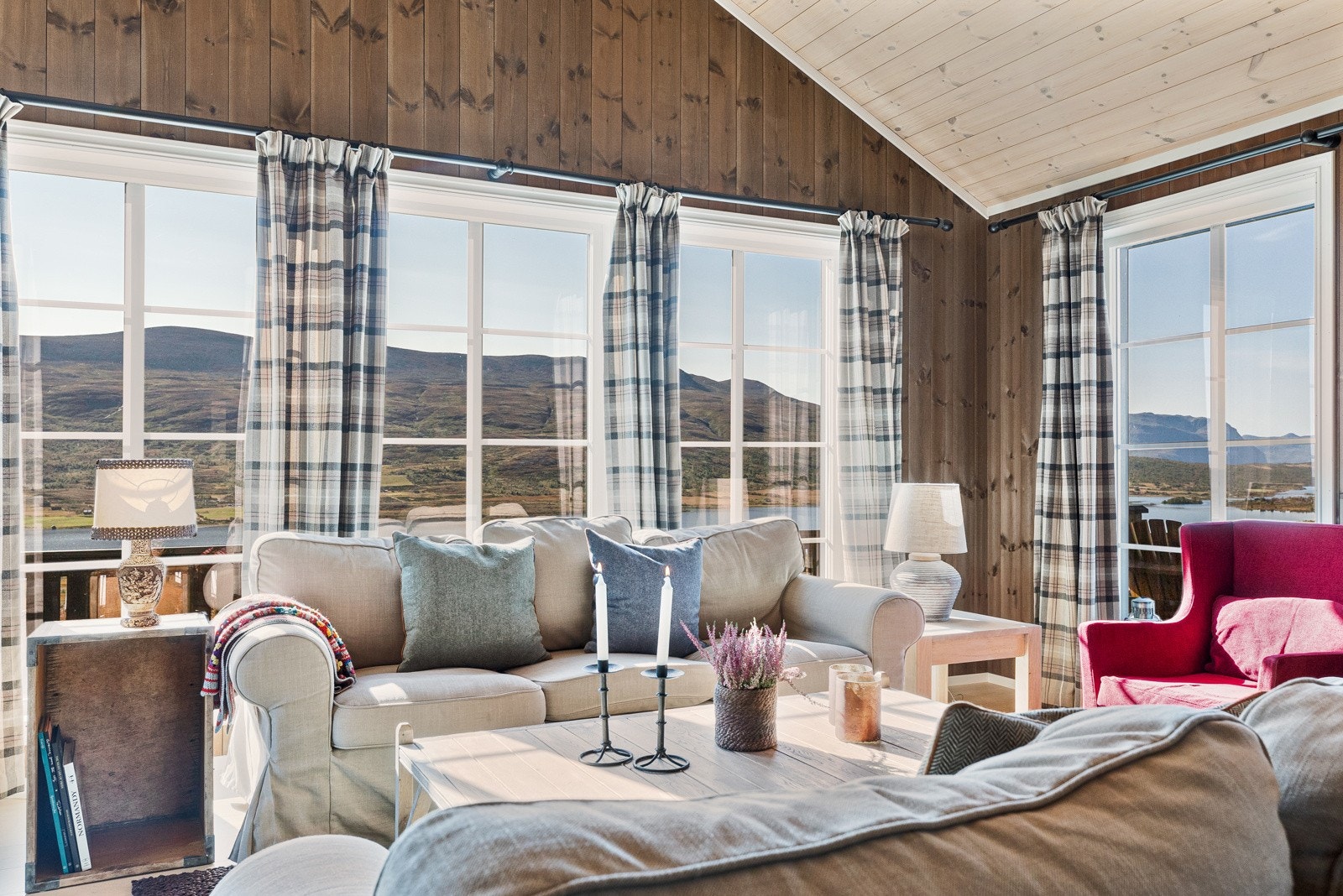 Her kan utsikten nytes fra sofakroken Galleribilde