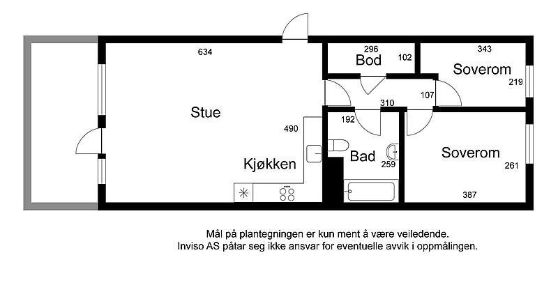 Planskisse. Galleribilde