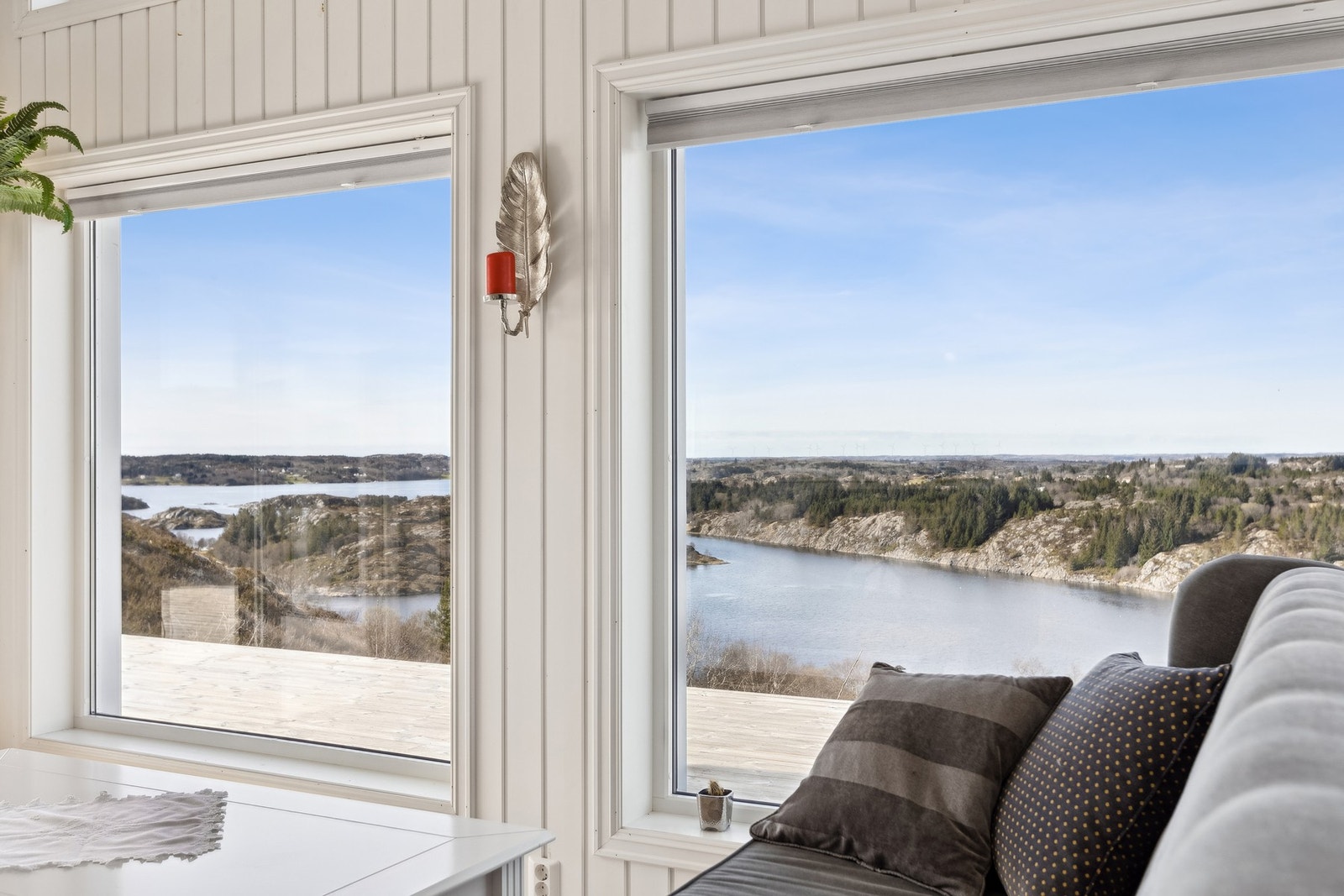 Her kan man nyte herlige omgivelser. Galleribilde