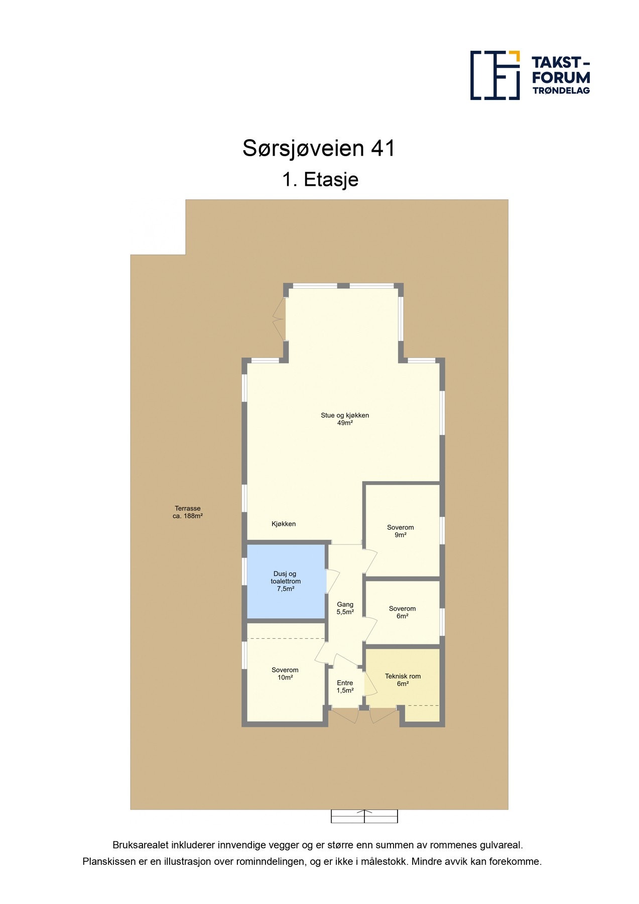 Plantegning - EIE eiendomsmegling Galleribilde