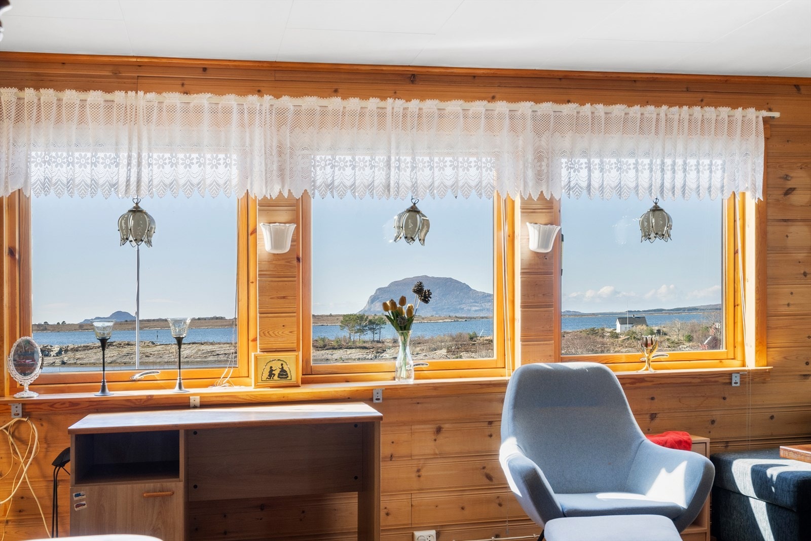 Utsikt fra stue Galleribilde