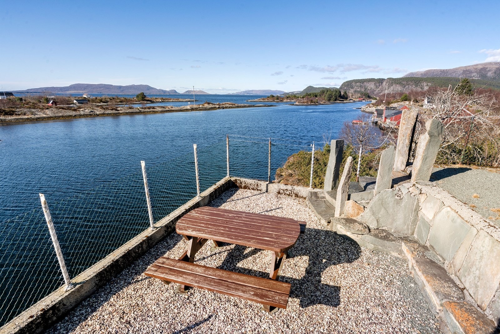 Med utsikt mot Kinn, Batalden, Barekstad m.m Galleribilde