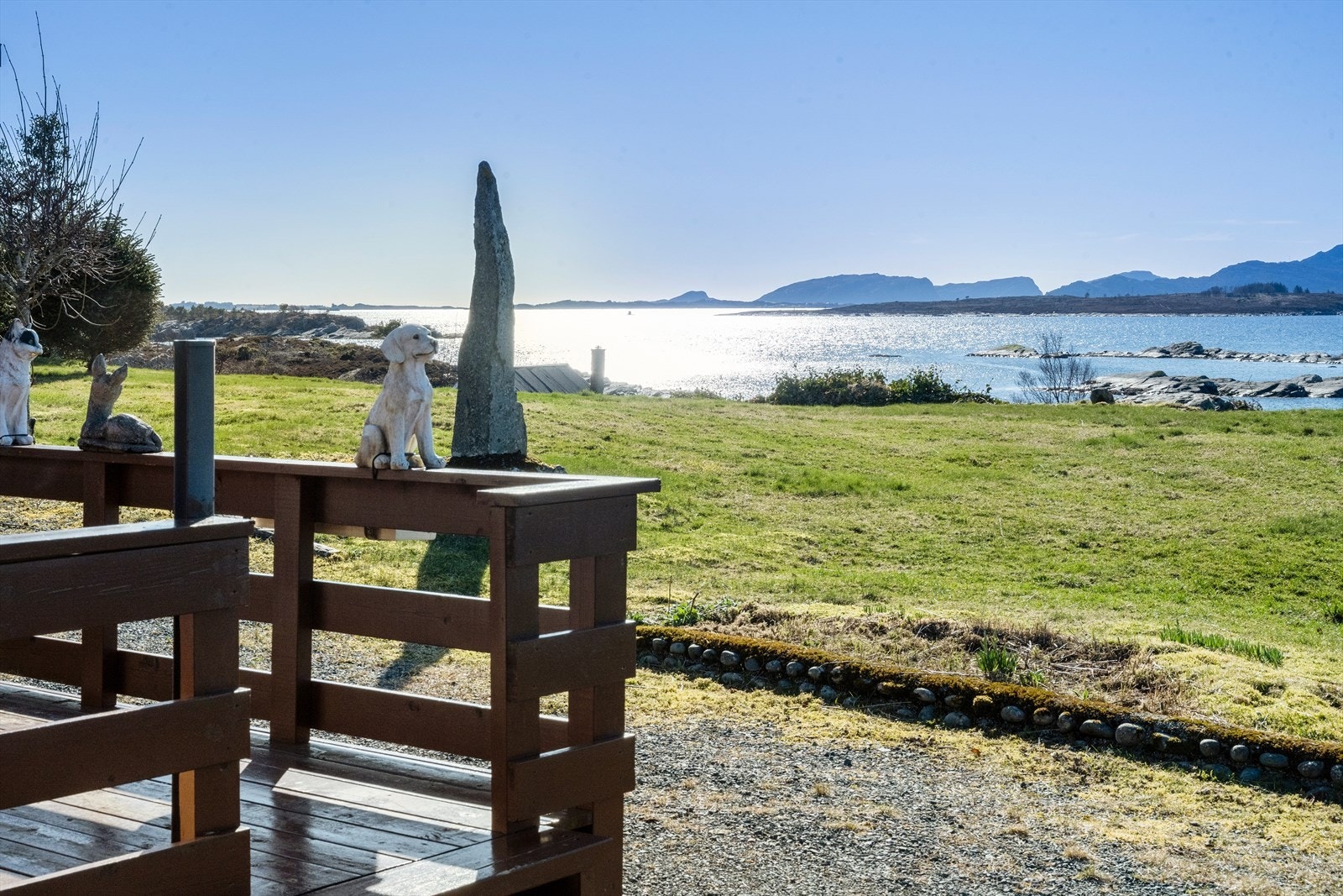 Utsikt mot vest Galleribilde