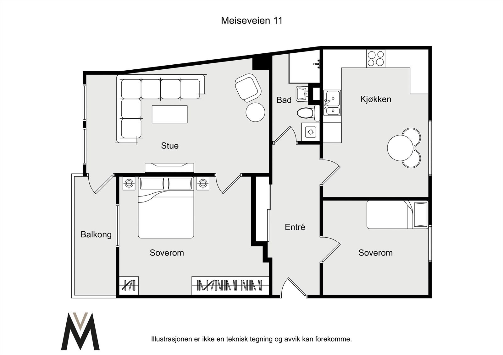 Plantegning. Galleribilde
