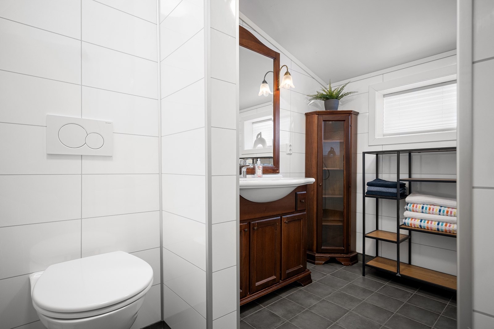 Vegghengt toalett Galleribilde