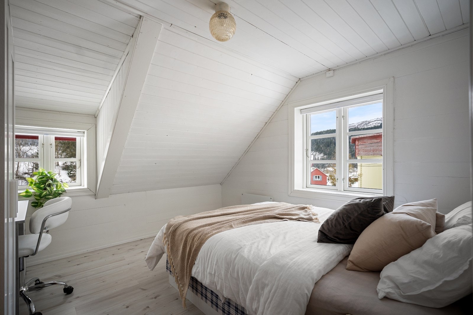 Det første soverommet på høyre hånd Galleribilde