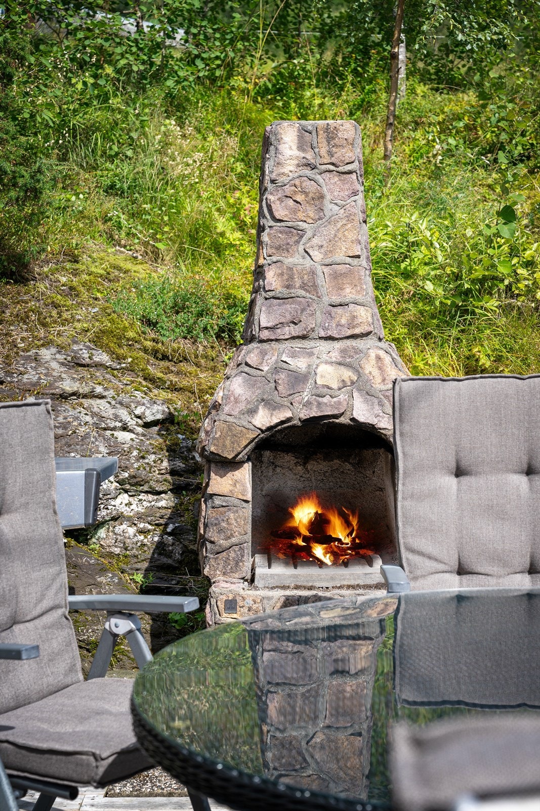 Trivelig utepeis Galleribilde