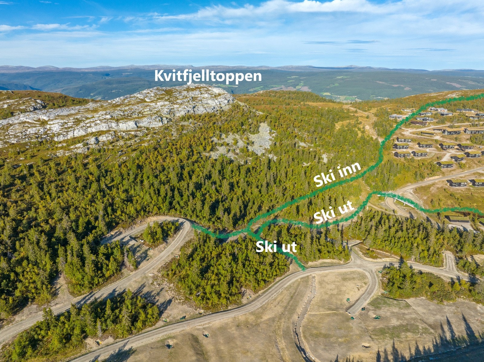 Det er enkelt å komme seg til Kvitfjell både med bil, tog og buss. Ca. 3 timer med bil fra Oslo, ca. 45 min fra Lillehammer Galleribilde