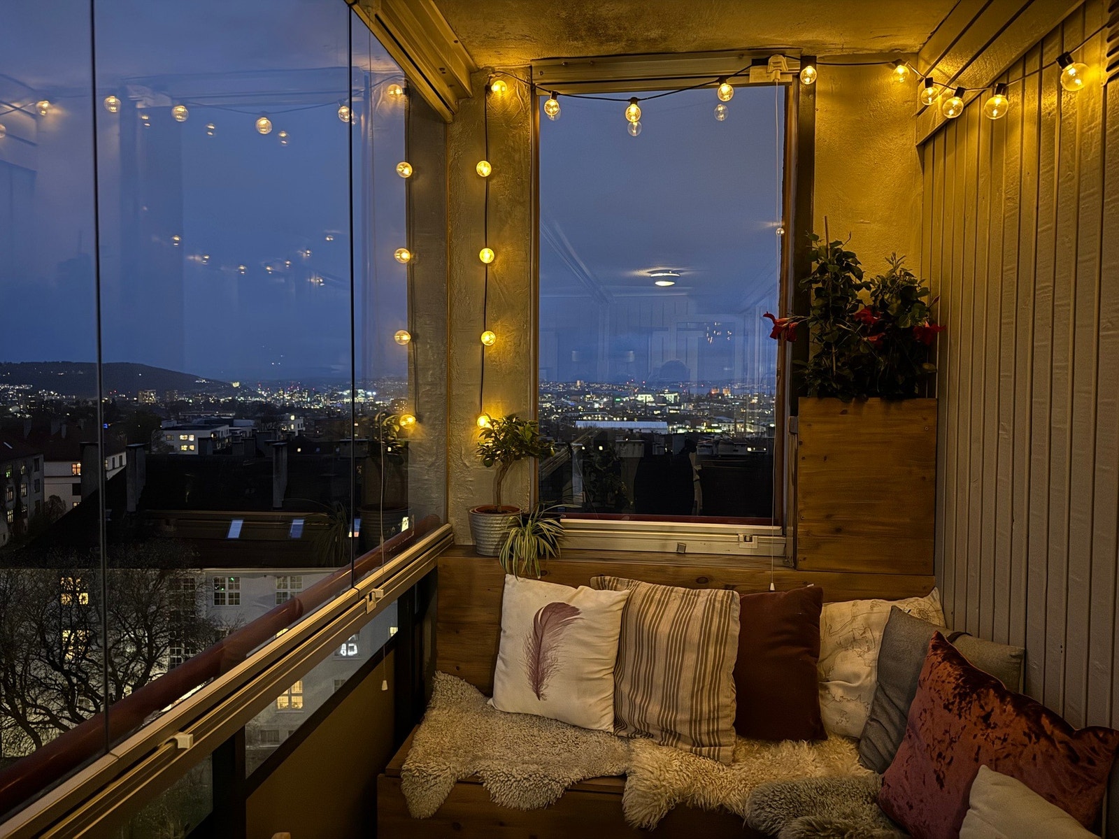 Selgers kveldsbilde. Galleribilde