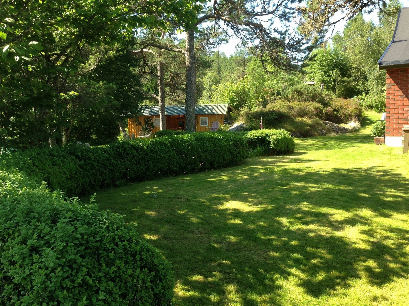 Fra hagen Galleribilde