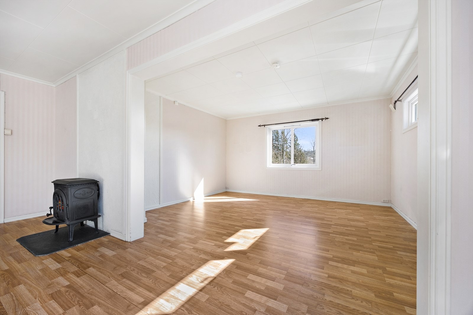 Stuen har mange innredningsmuligheter. Galleribilde