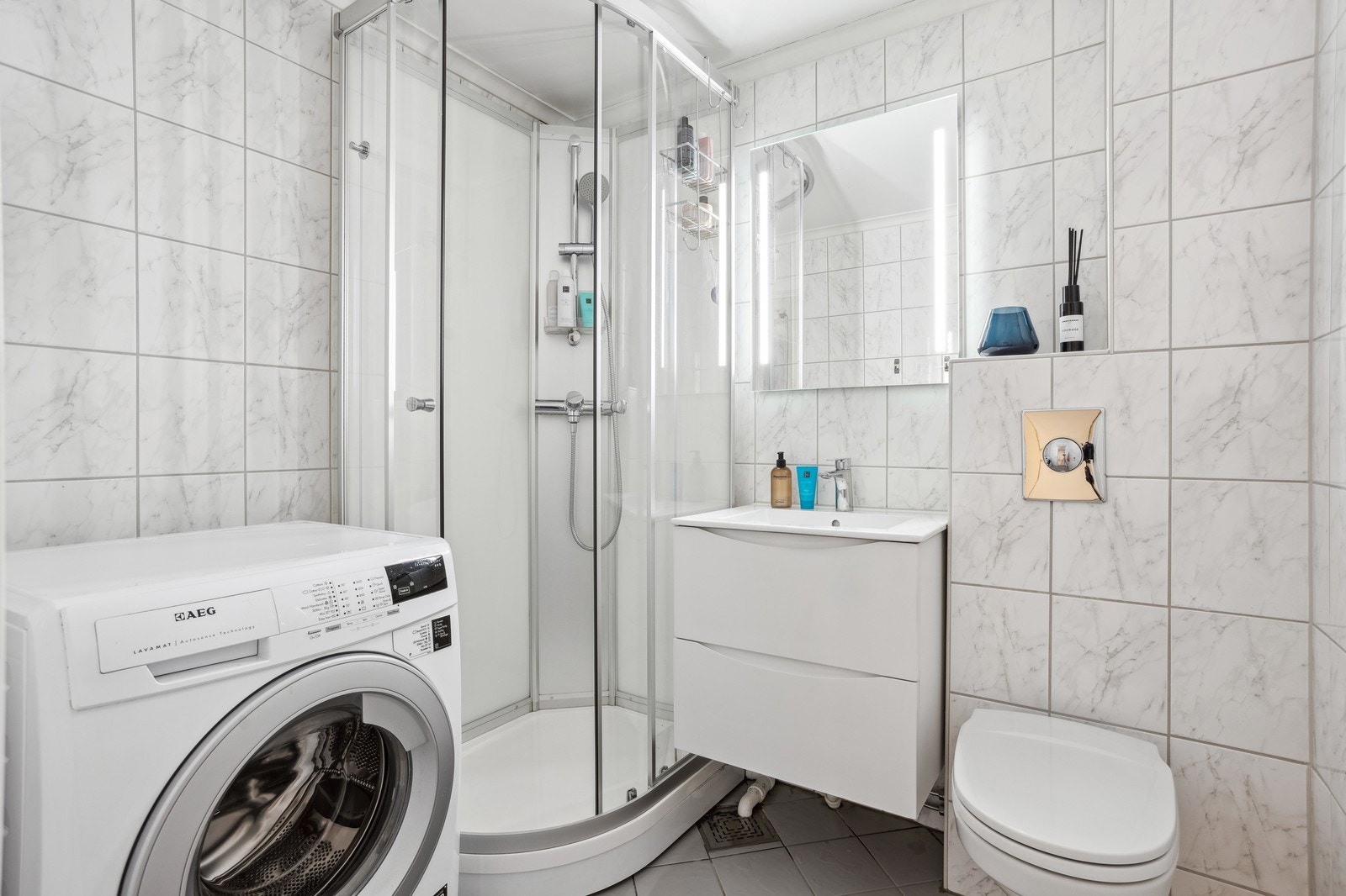 Vaskemaskin medfølger. Galleribilde