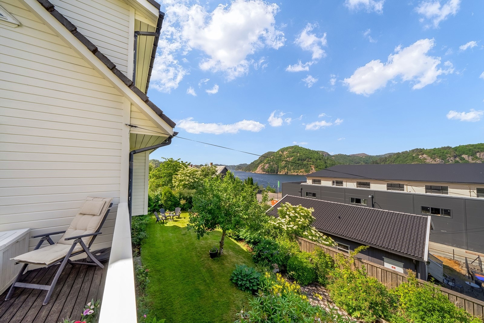 Utsikten kan nytes fra flere hold. Galleribilde