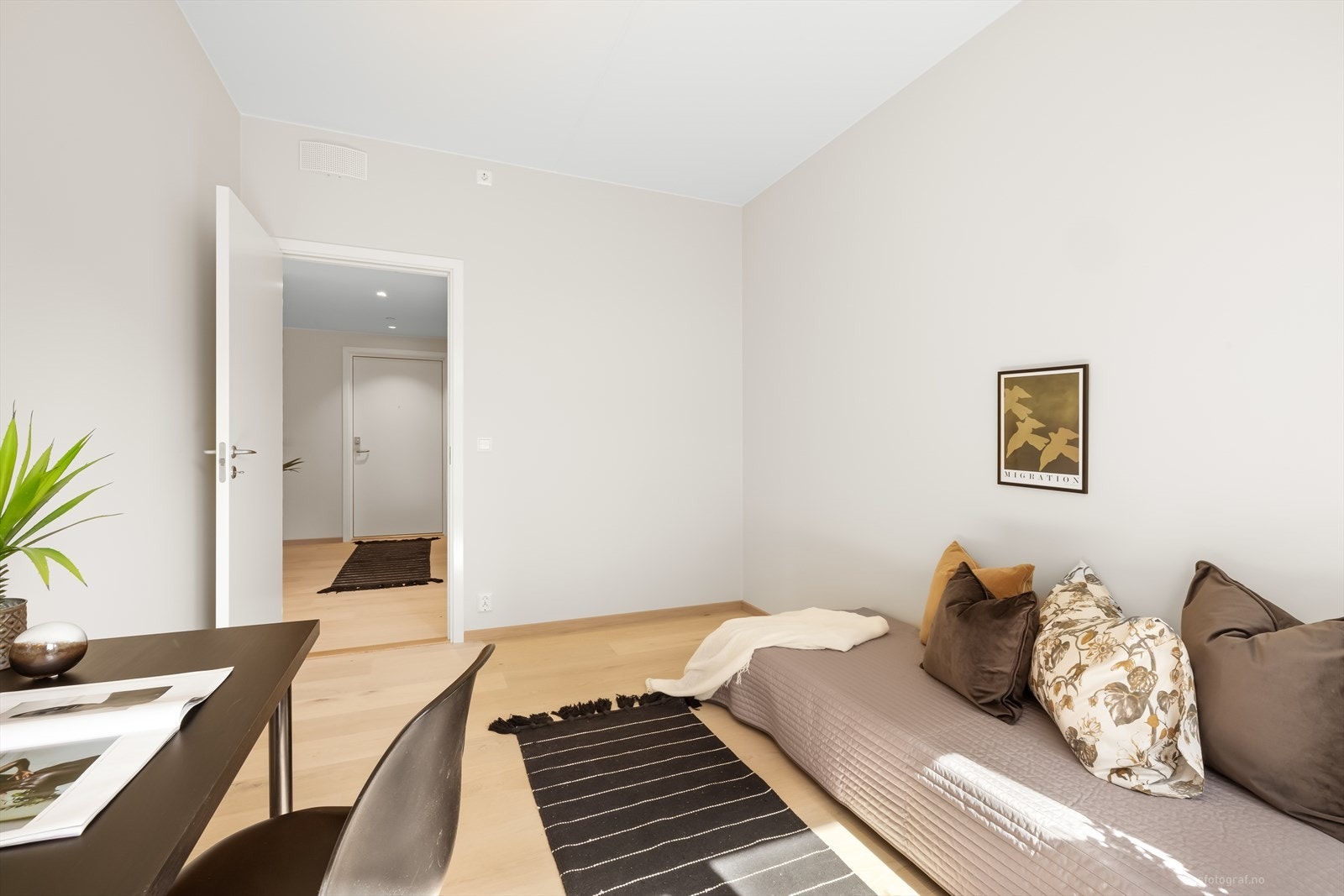 Rommet passer perfekt som barnerom, gjesterom eller kontor. Galleribilde