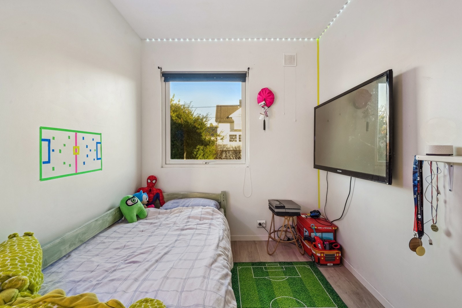 Soverom nr. 3passer utmerket som barnerom eller kontor, alt etter eget ønske og behov. Galleribilde