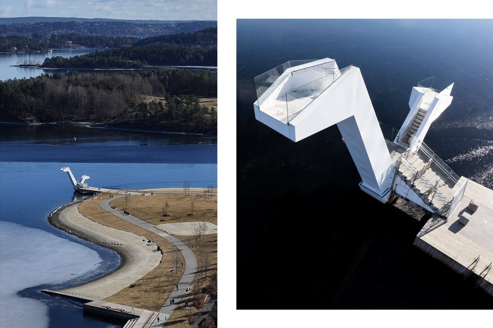 På Kadettangen er det både badestrand, park og aktivitetsanlegg Galleribilde