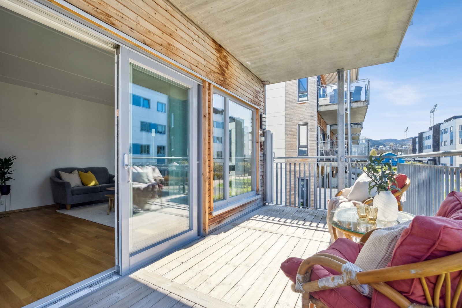 Godt med rom for utemøbler om ønskelig! Galleribilde