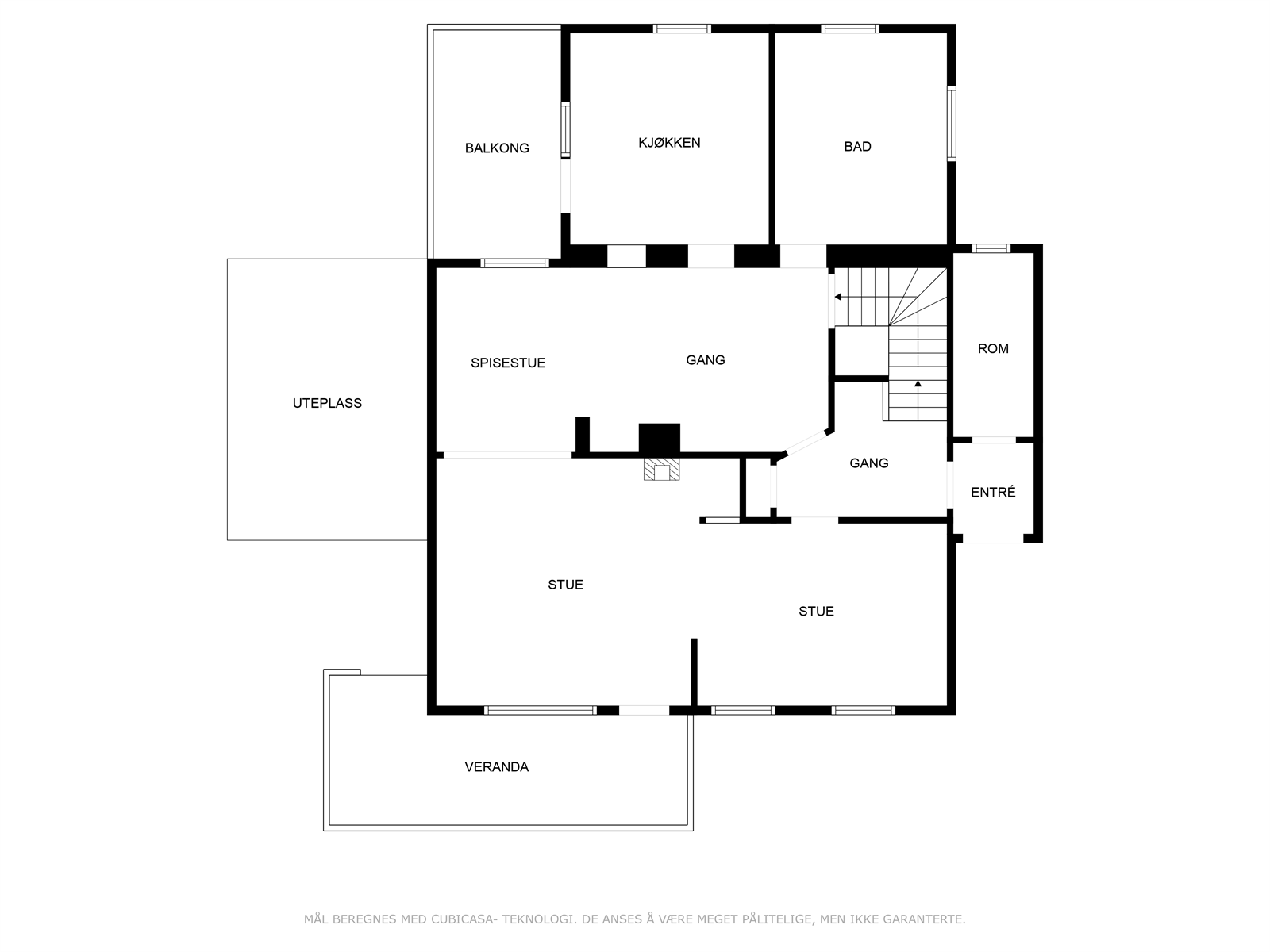 Planteikning h.etg. Galleribilde
